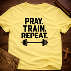 Pray Train Repeat T-Shirt