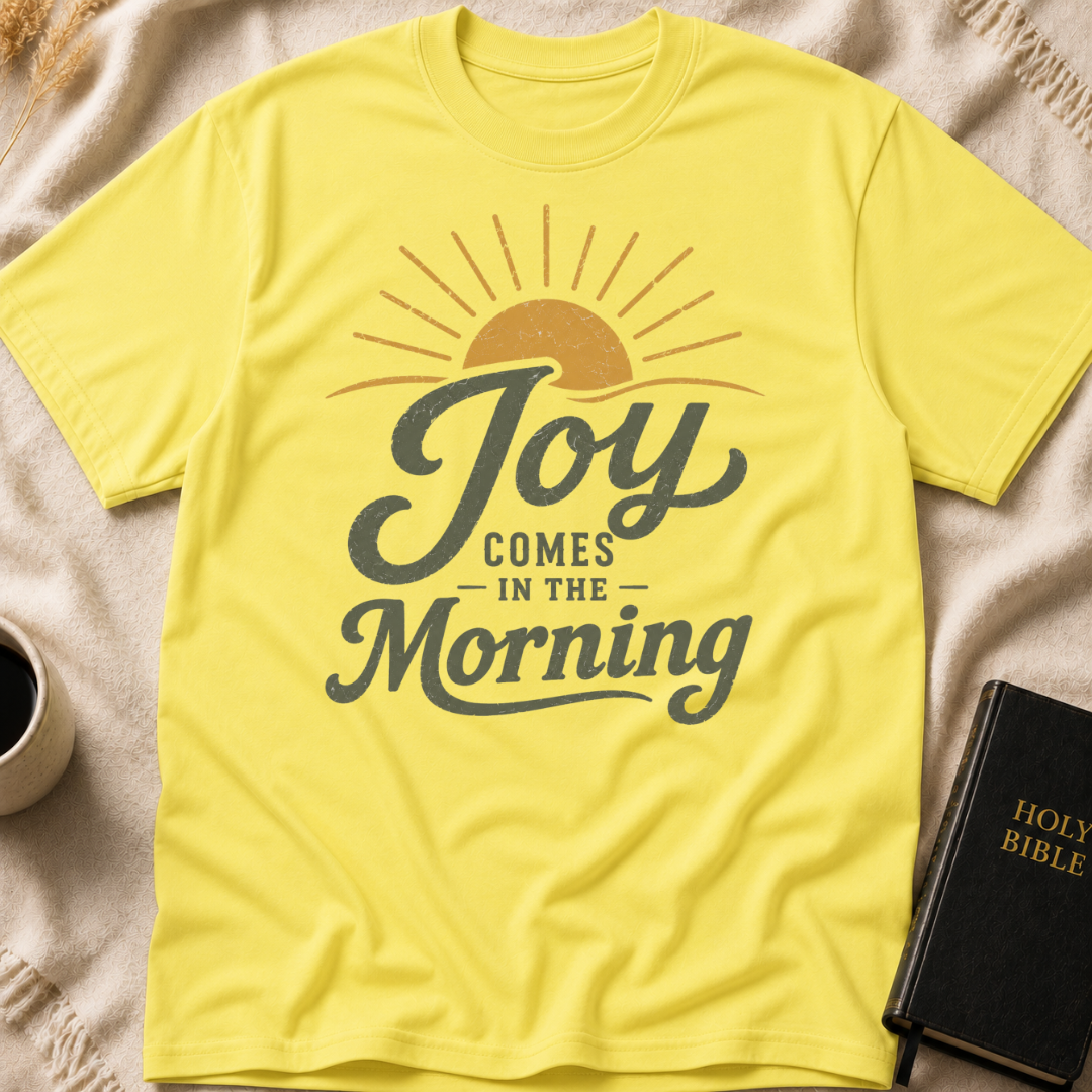 Joy Comes In The Morning Vintage T-Shirt