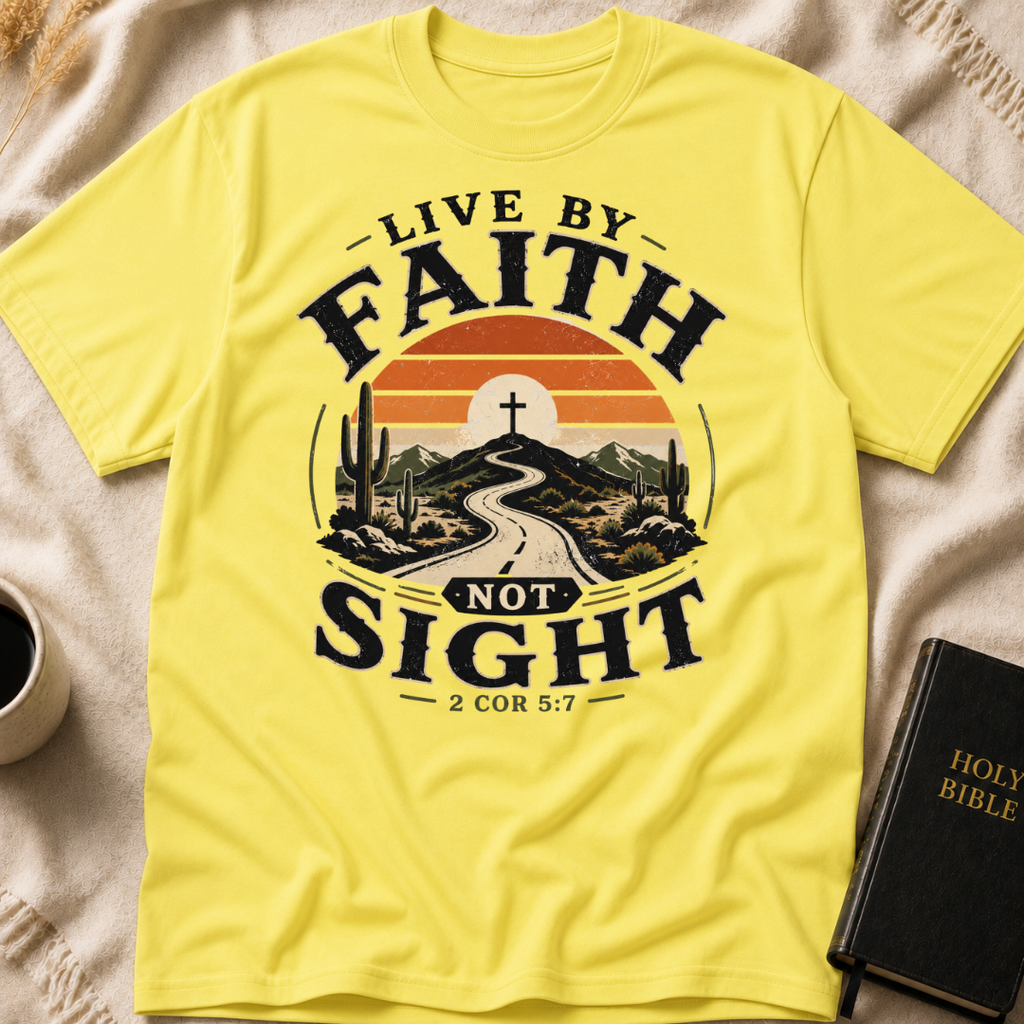 Live By Faith Not Sight T-Shirt