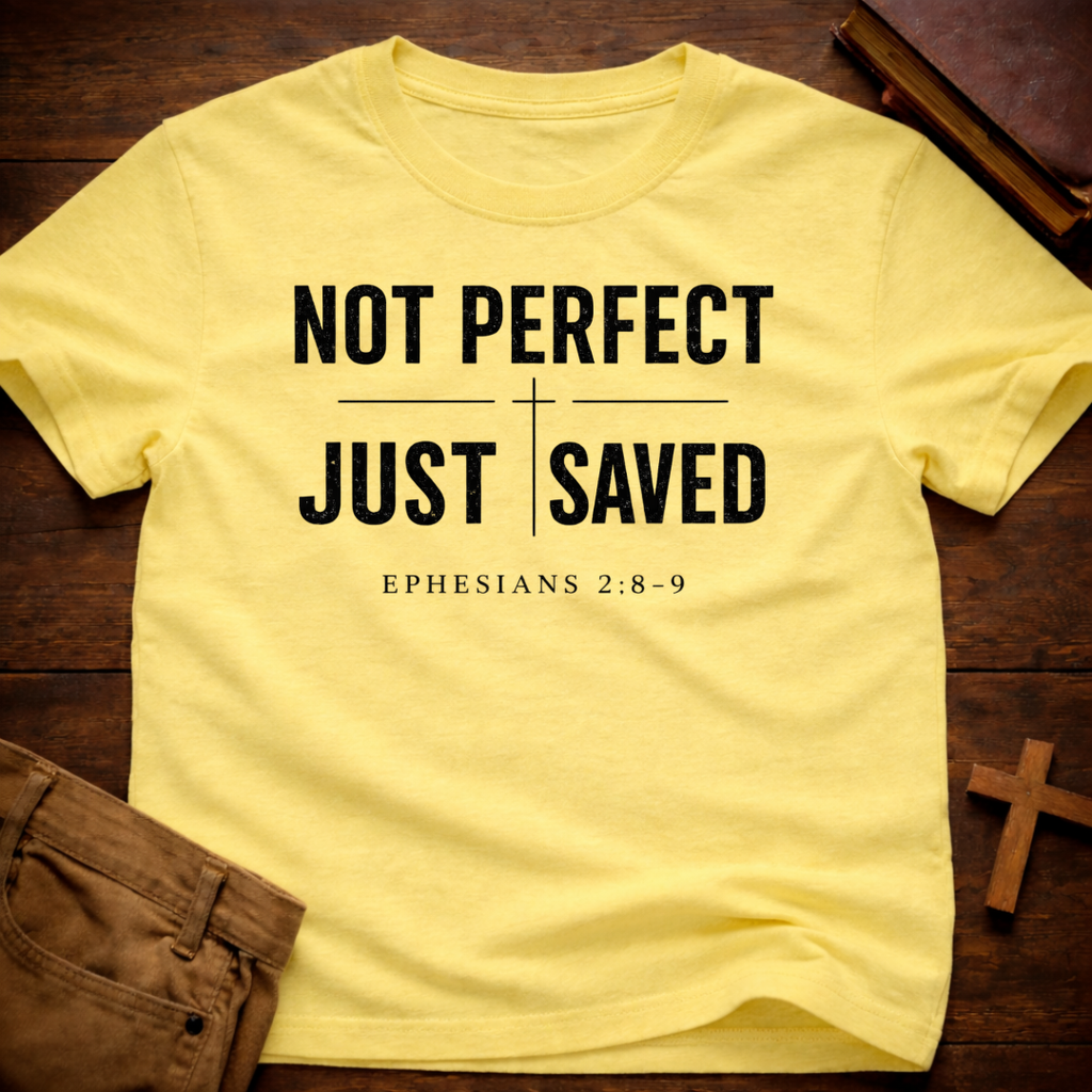 Not Perfect Just Saved T-Shirt
