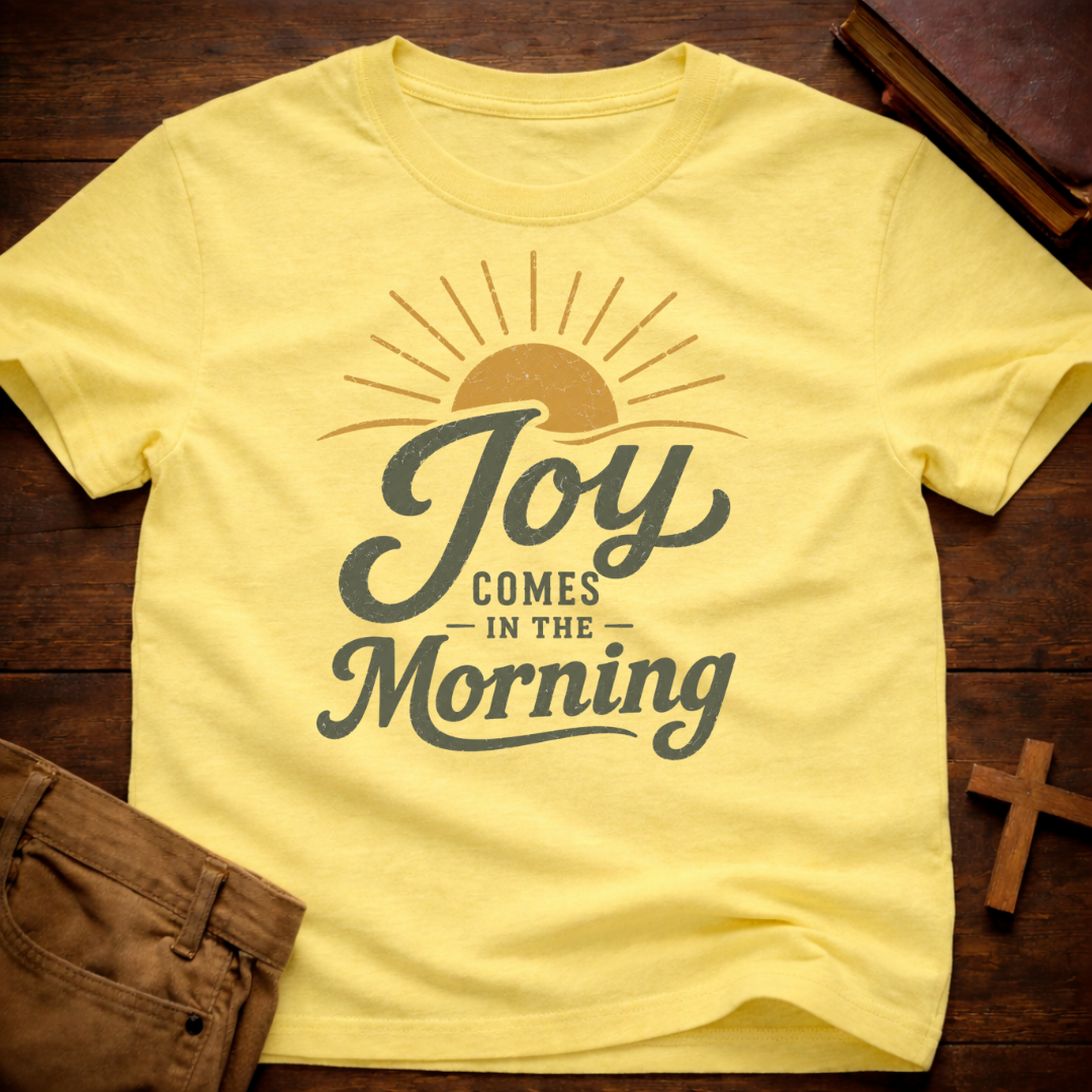 Joy Comes In The Morning Vintage T-Shirt