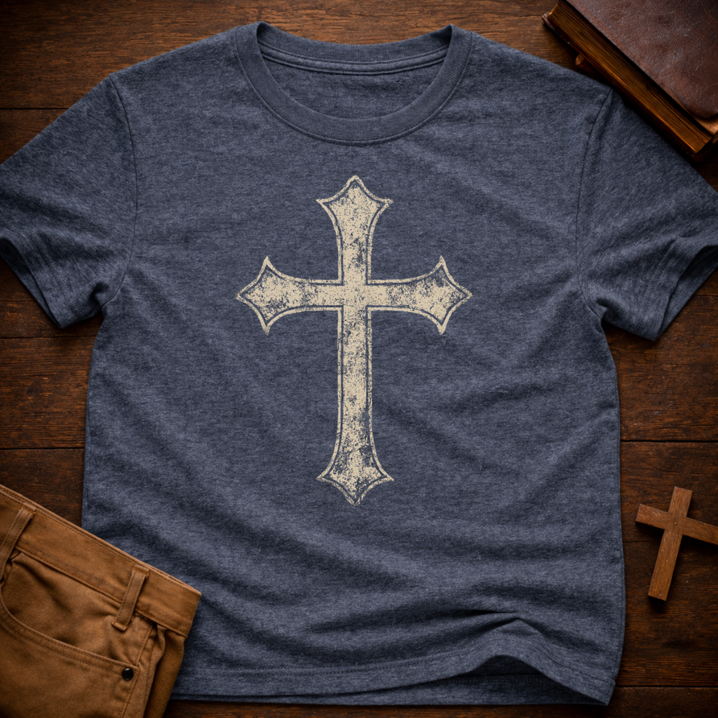Worn Cross T-Shirt