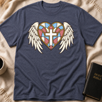 Cathedral Window Cross T-Shirt