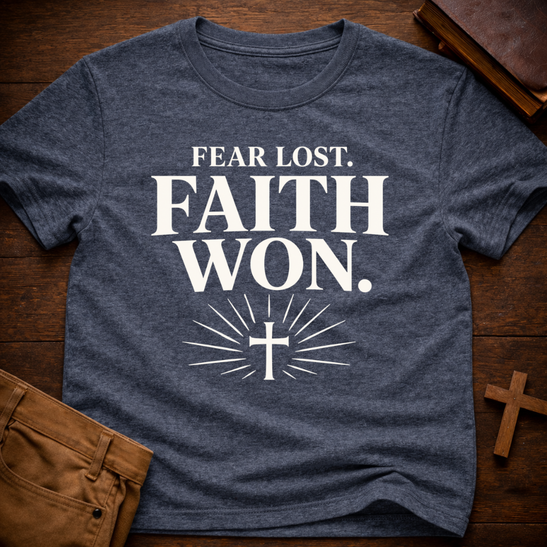 Fear Lost. Faith Won T-Shirt