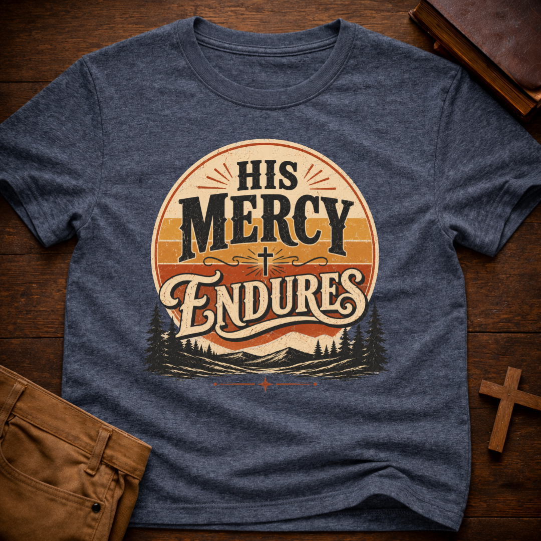 His Mercy Endures T-Shirt