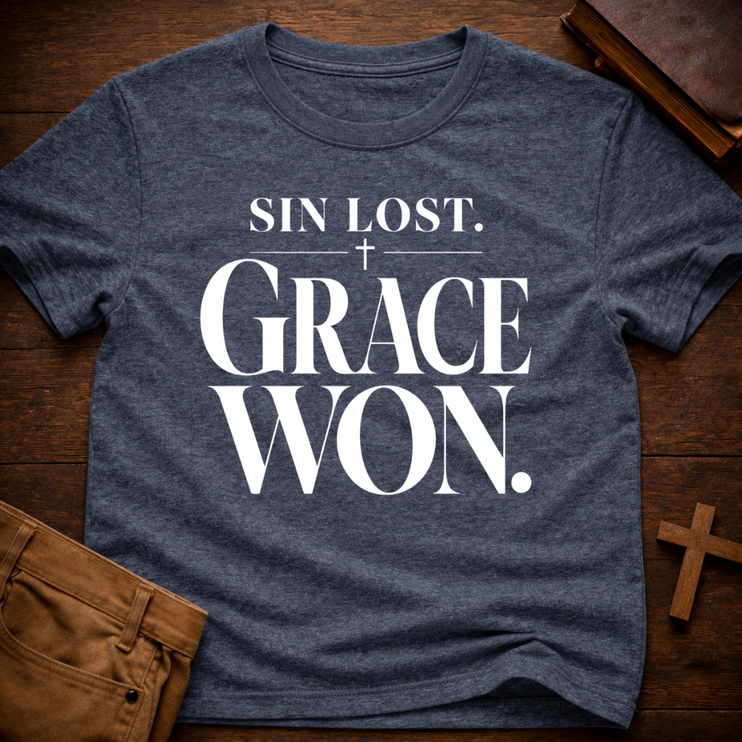 Sin Lost. Grace Won T-Shirt