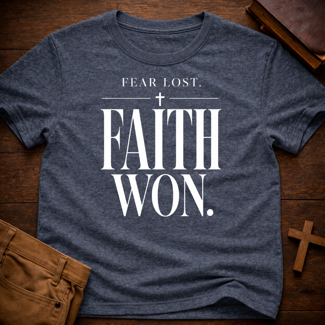 Fear Lost. Faith Won T-Shirt