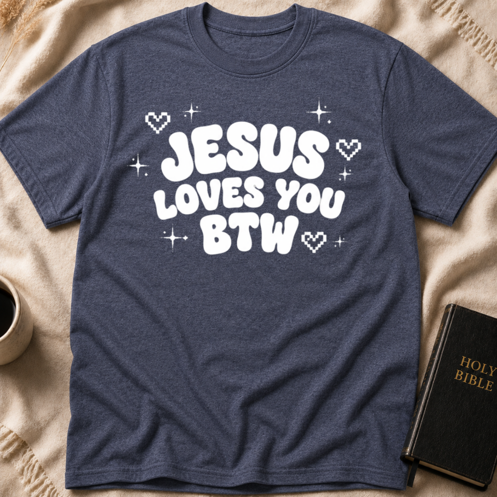 Jesus Loves You Btw T-Shirt