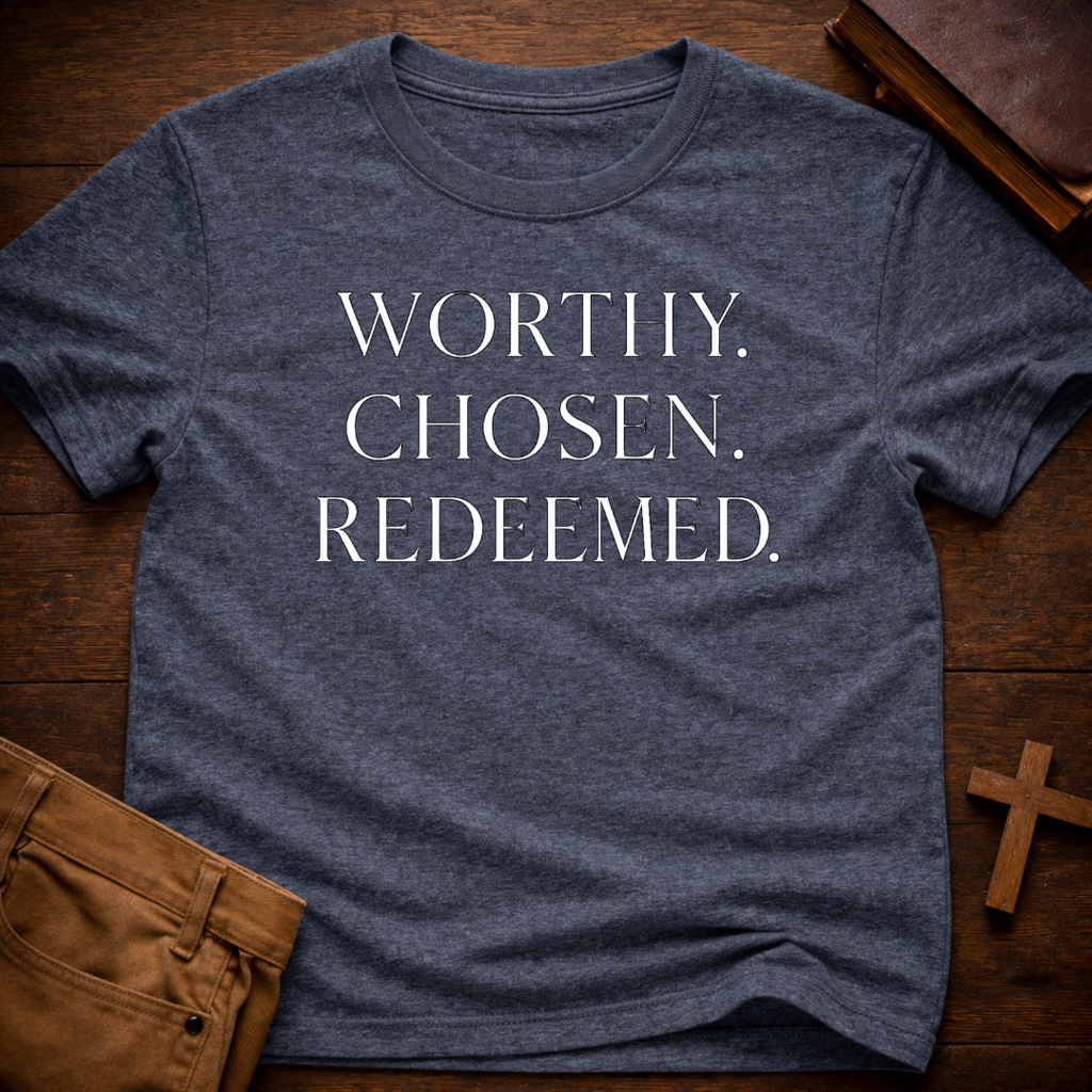 Worthy Chosen Redeemed T-Shirt