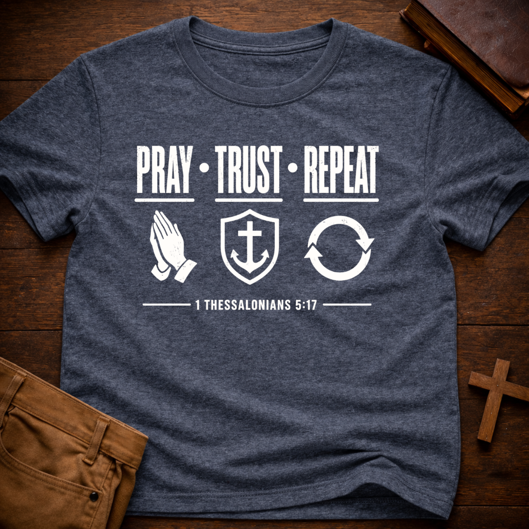 Pray Trust Repeat T-Shirt