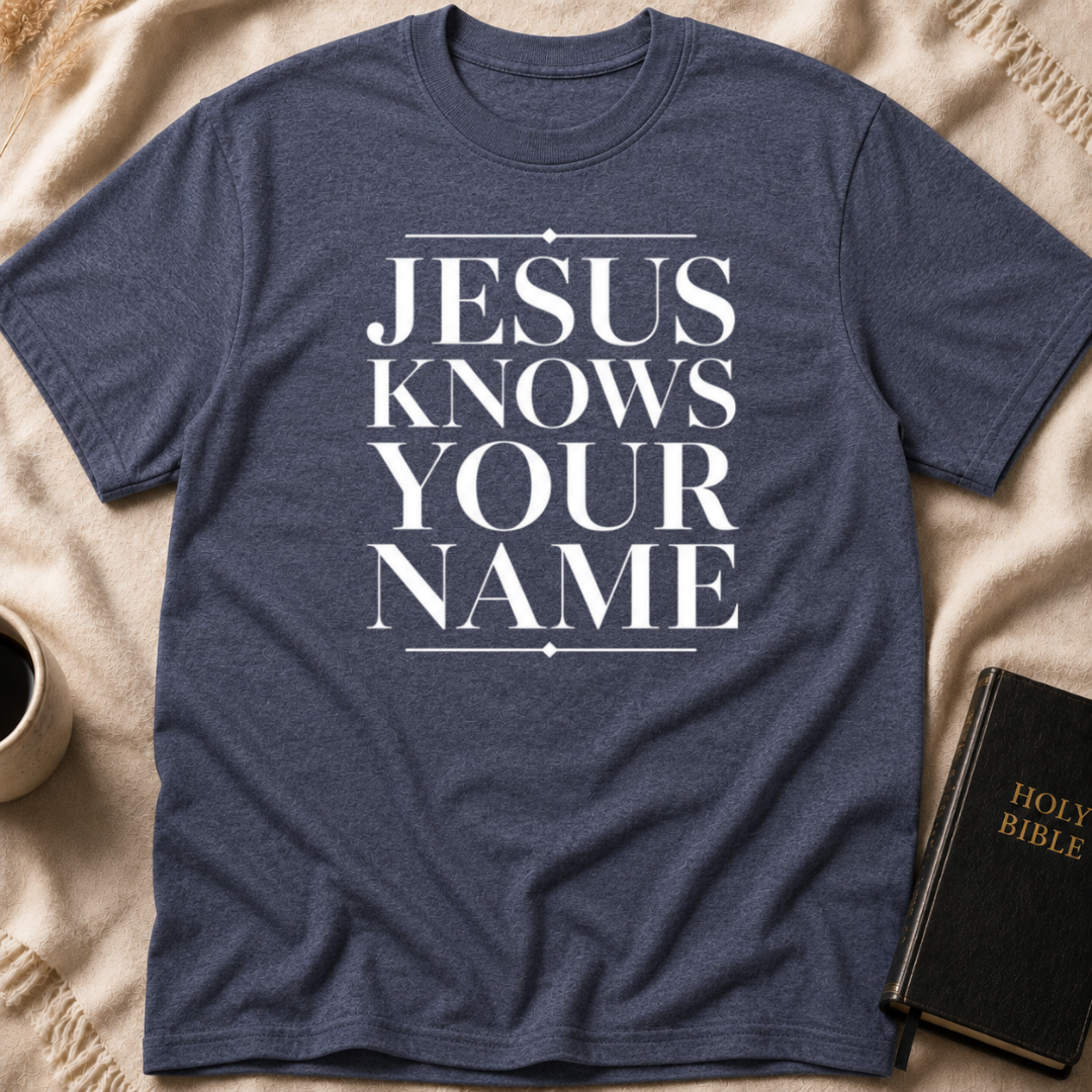Jesus Knows Your Name T-Shirt