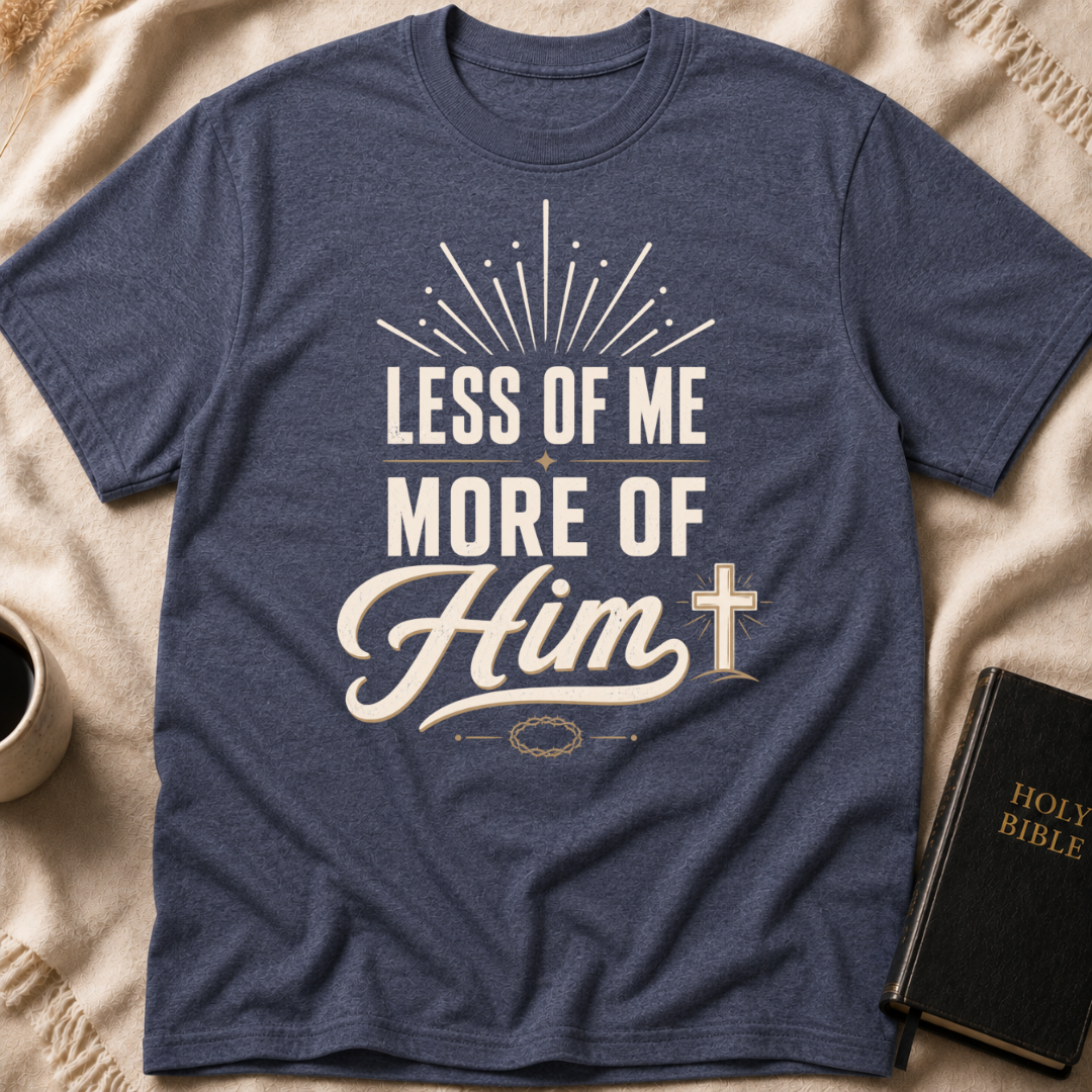 Less of Me More of Him T-Shirt