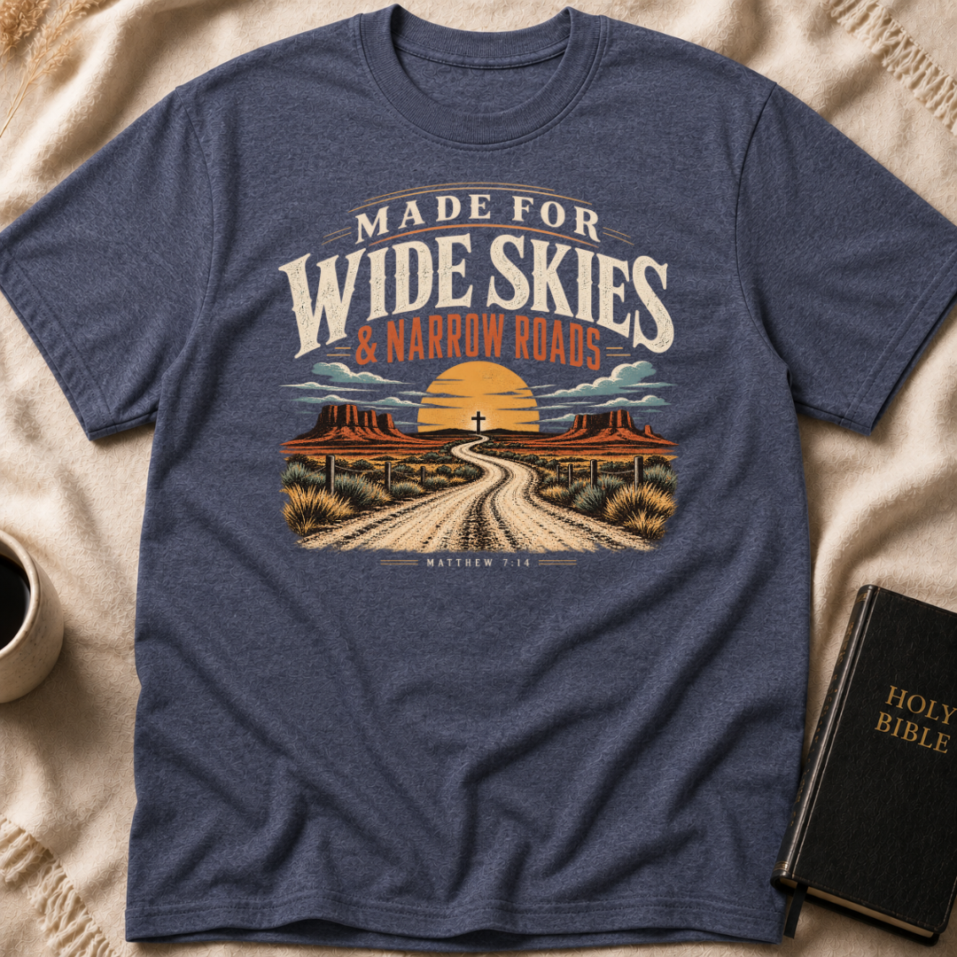 Made For Wide Skies & Narrow Roads T-Shirt