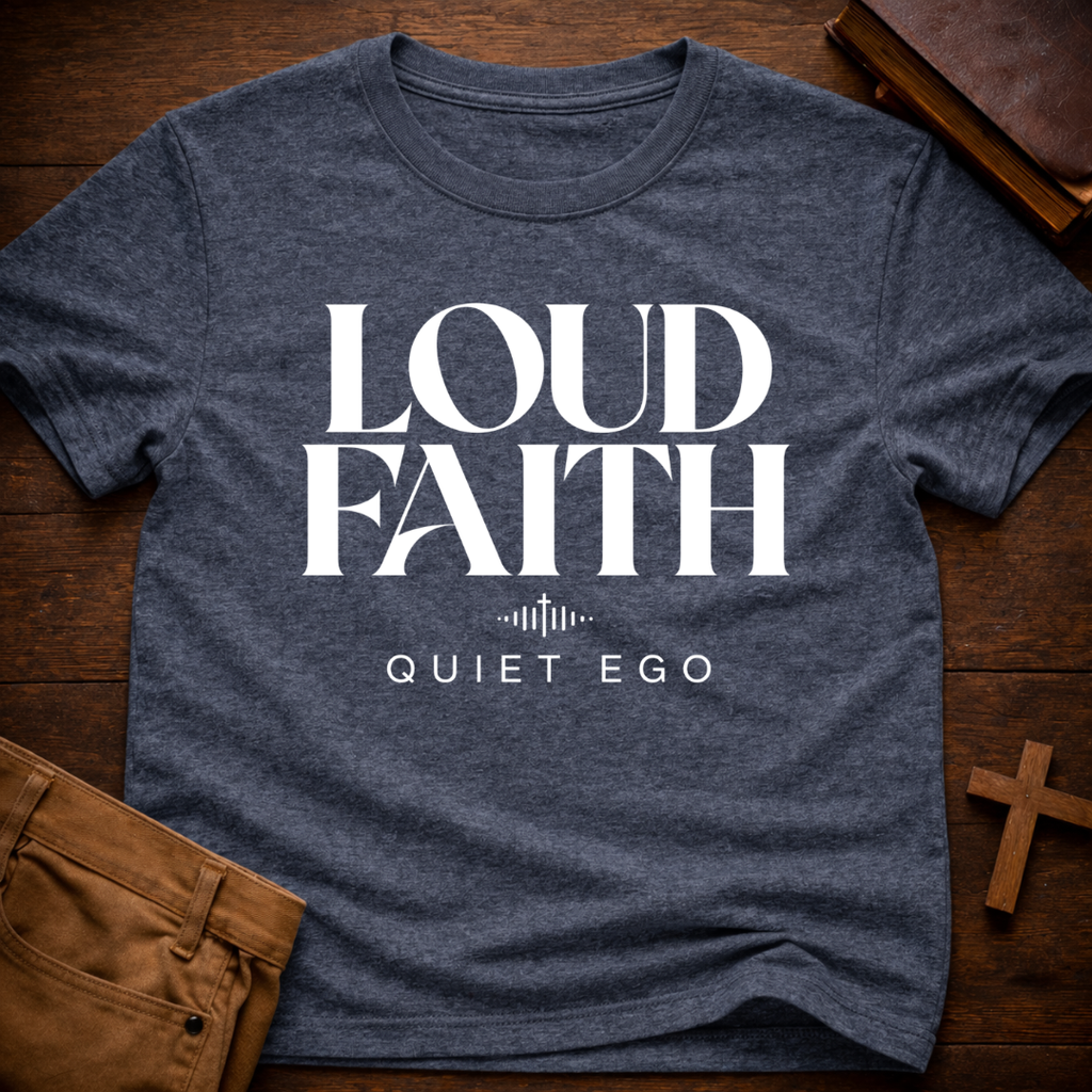 Loud faith, quiet ego T-Shirt