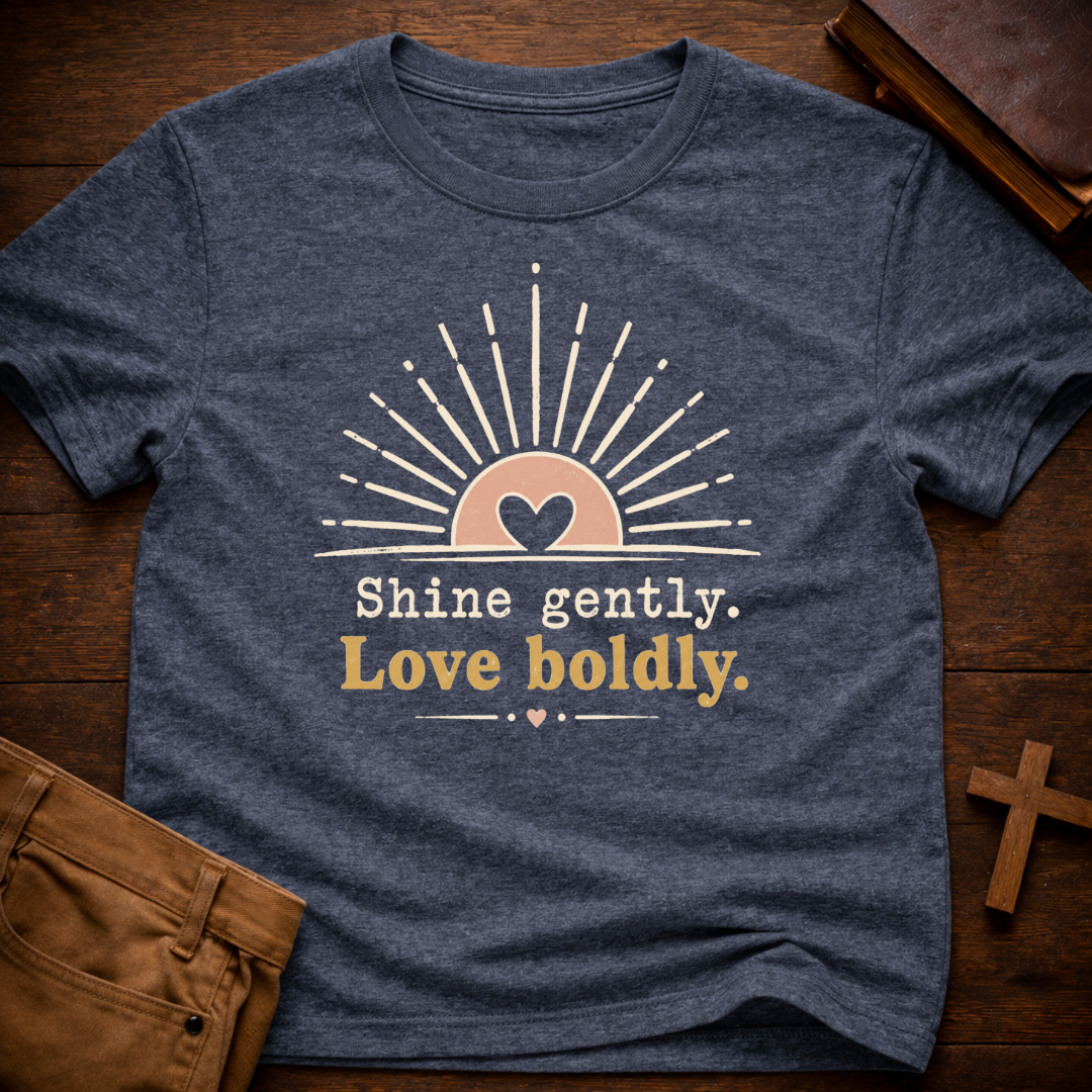 Shine Gently Love Boldly T-Shirt