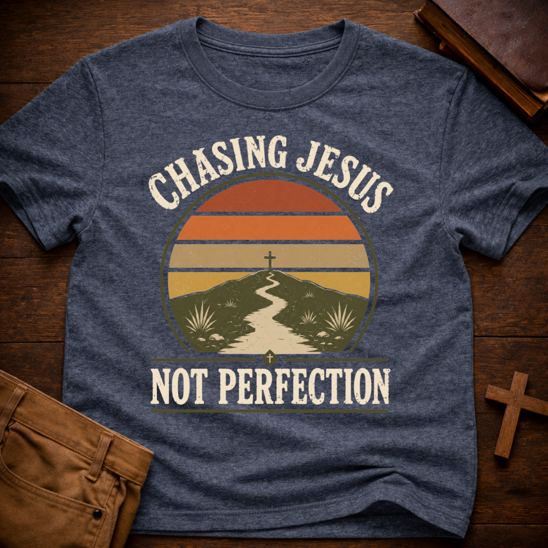 Chasing Jesus Not Perfection T-Shirt