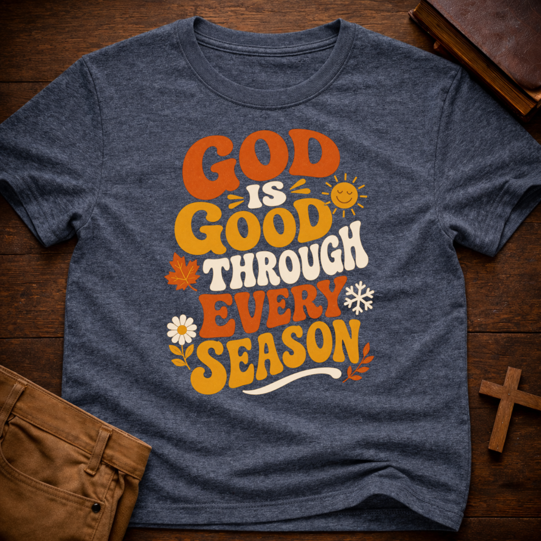 God Is Good Through Every Season T-Shirt