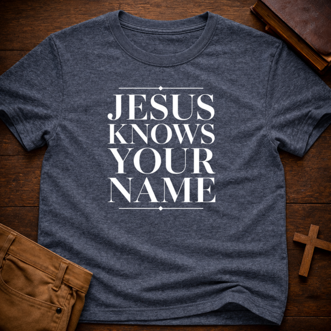 Jesus Knows Your Name T-Shirt