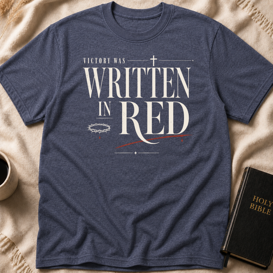 Victory Was Written In Red T-Shirt