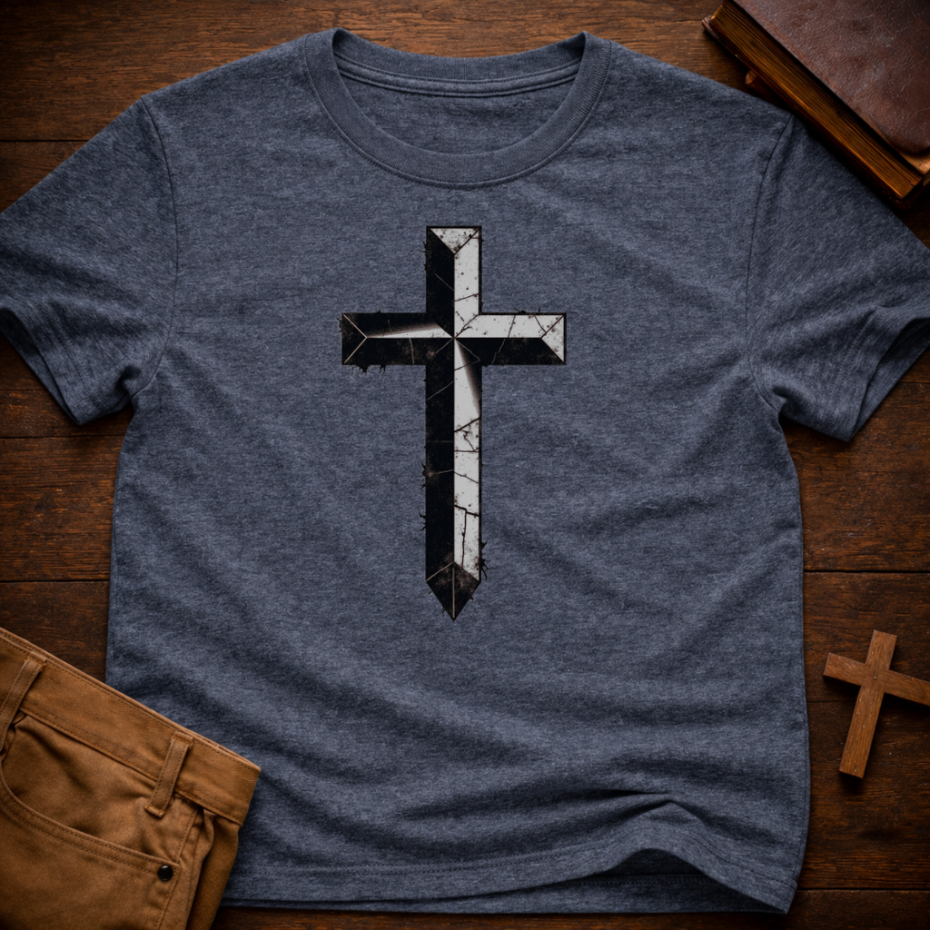 Grunge Cross T-Shirt