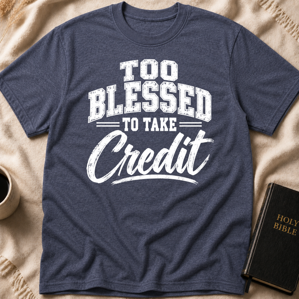Too Blessed To Take Credit T-Shirt
