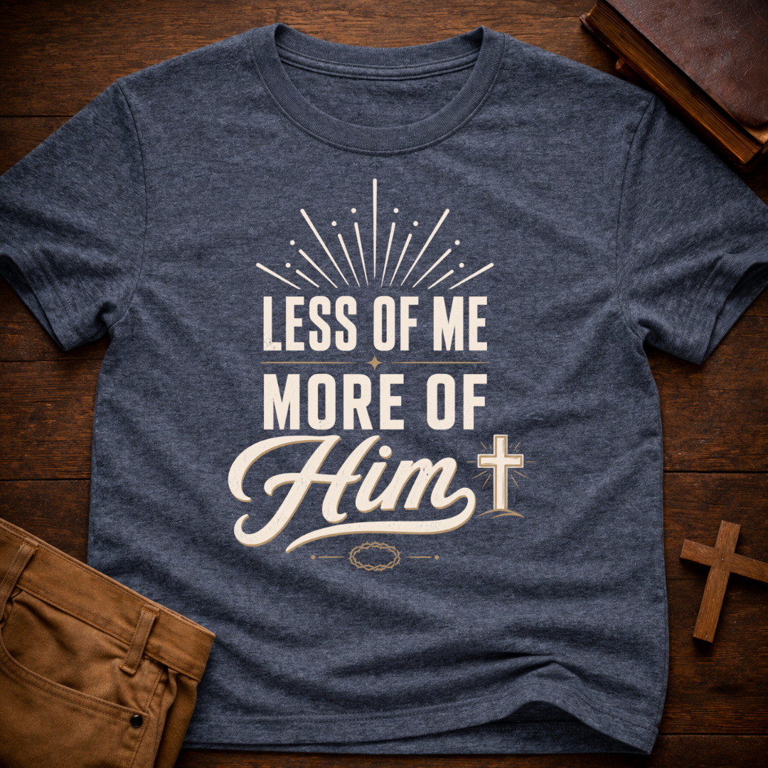 Less of Me More of Him T-Shirt