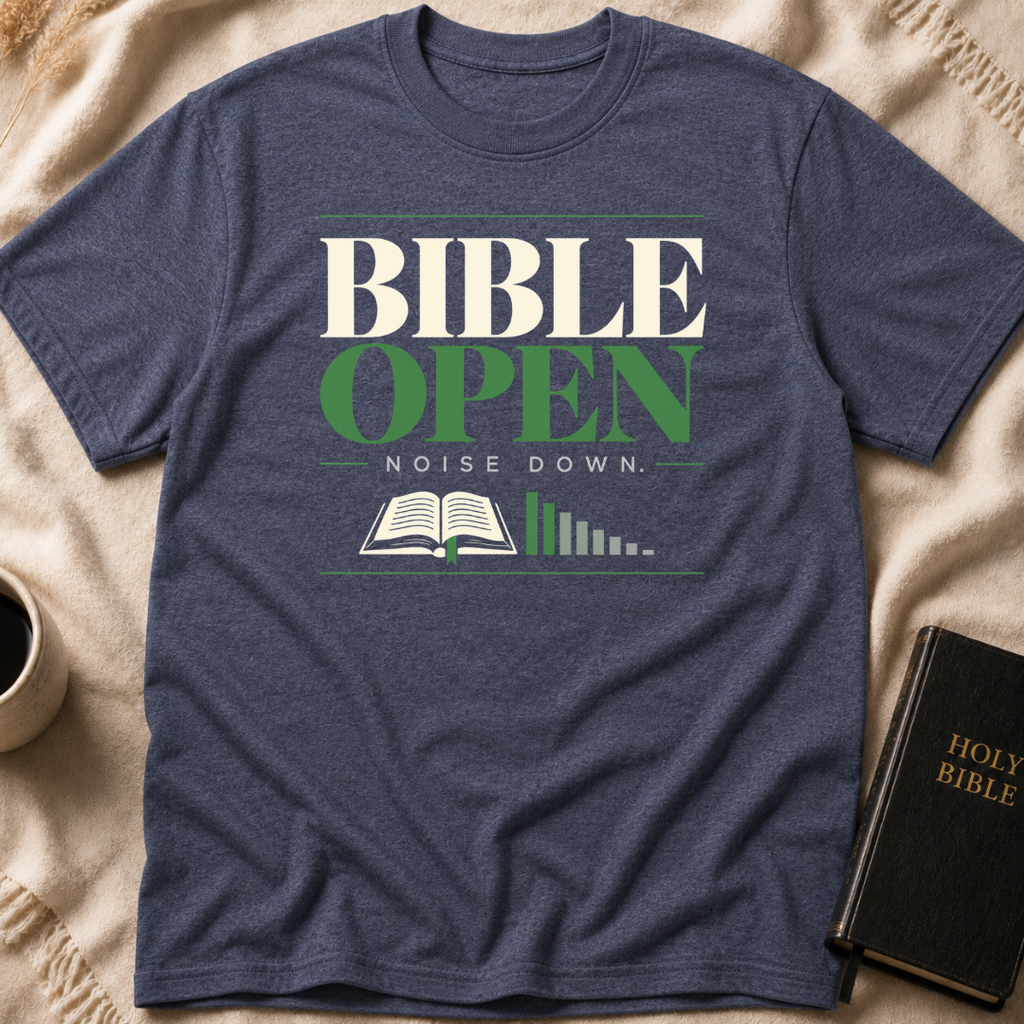 Bible Open Noise Down T-Shirt