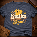 Smiles Sponsored By Jesus T-Shirt