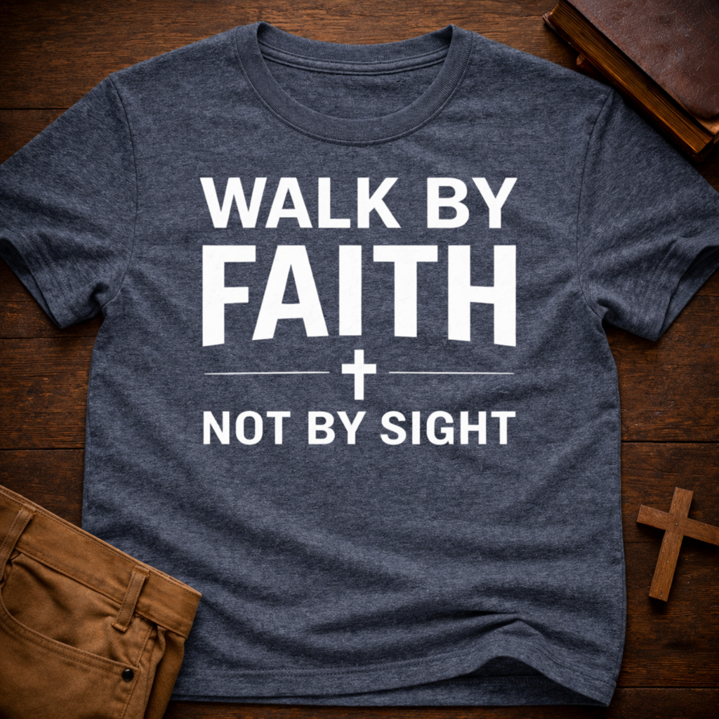 Walk by Faith Not by Sight T-Shirt