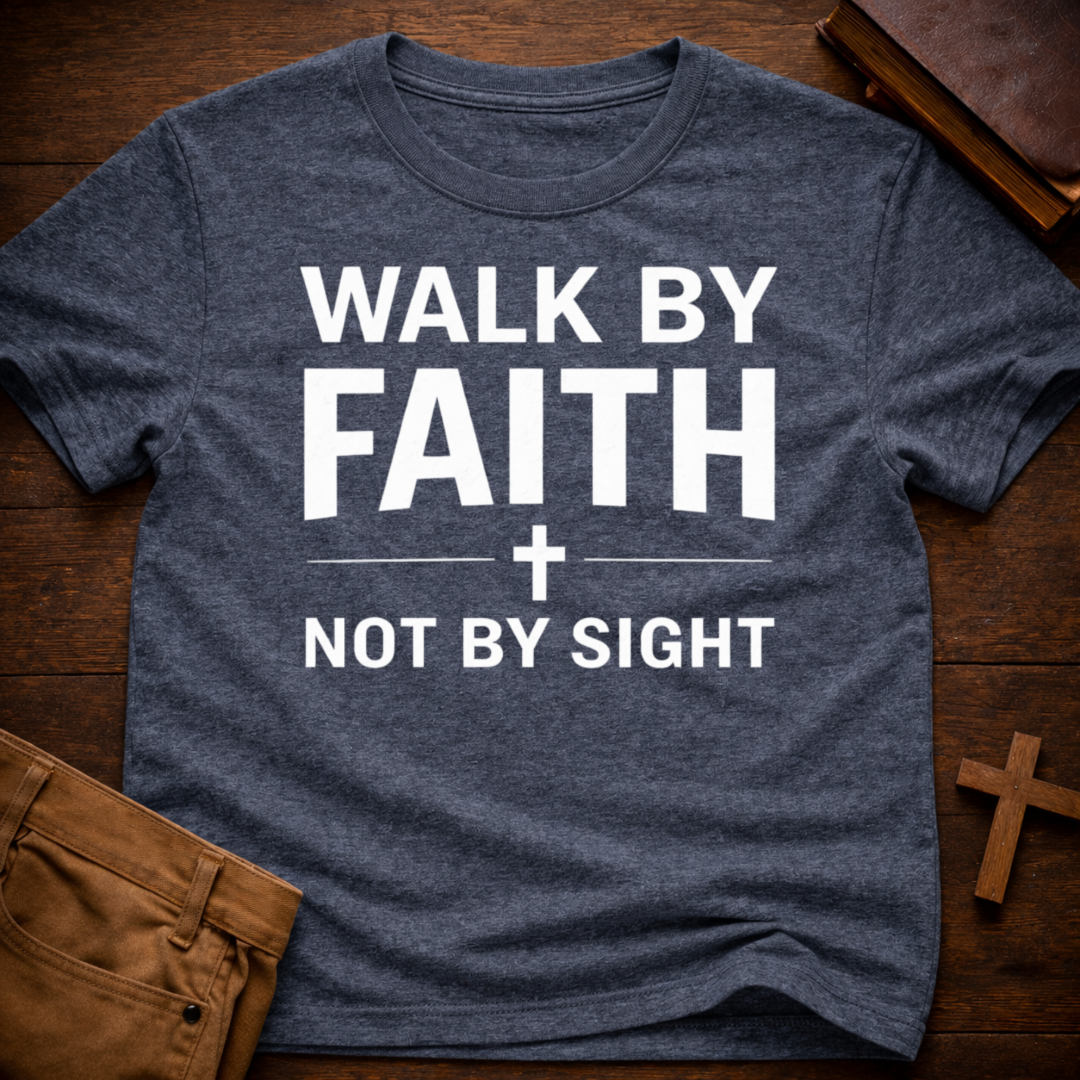 Walk by Faith Not by Sight T-Shirt
