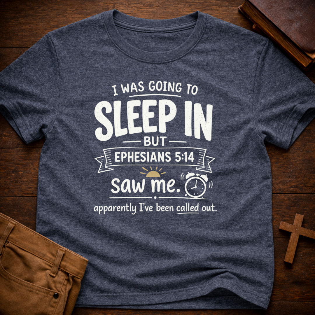 Sleeping In T-Shirt