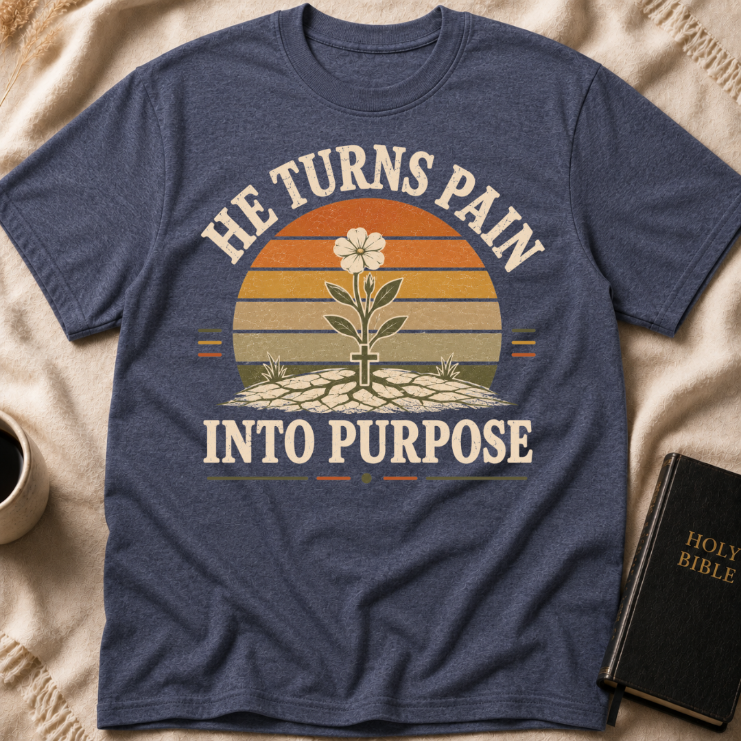 He Turns Pain Into Purpose T-Shirt
