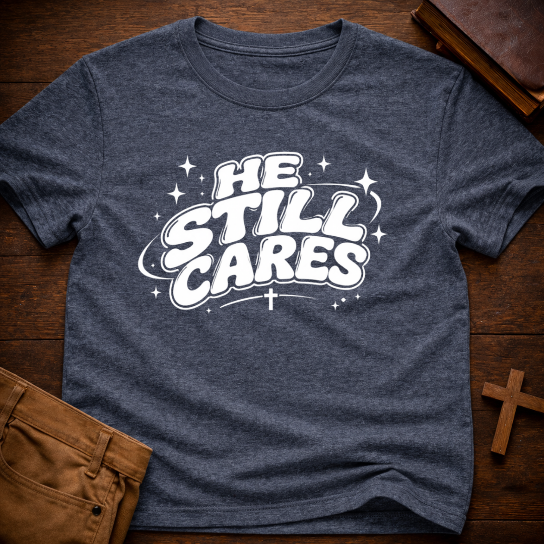 He Still Cares T-Shirt