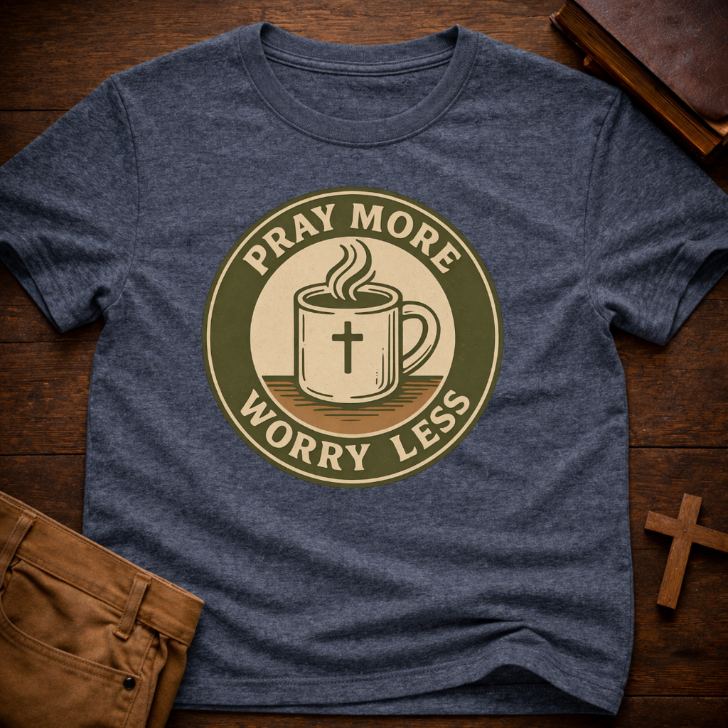 Pray More Worry Less T-Shirt