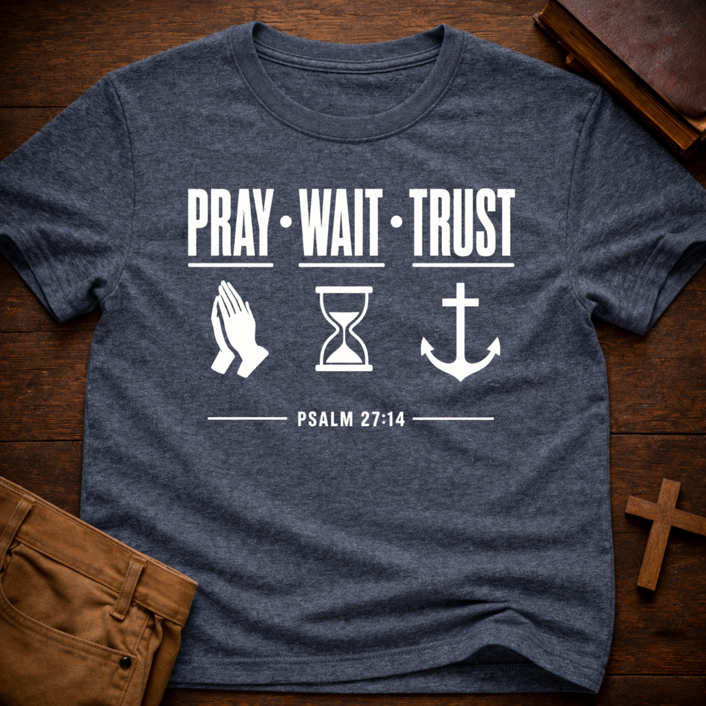 Pray Wait Trust T-Shirt
