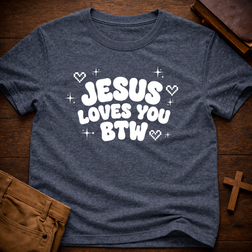 Jesus Loves You Btw T-Shirt