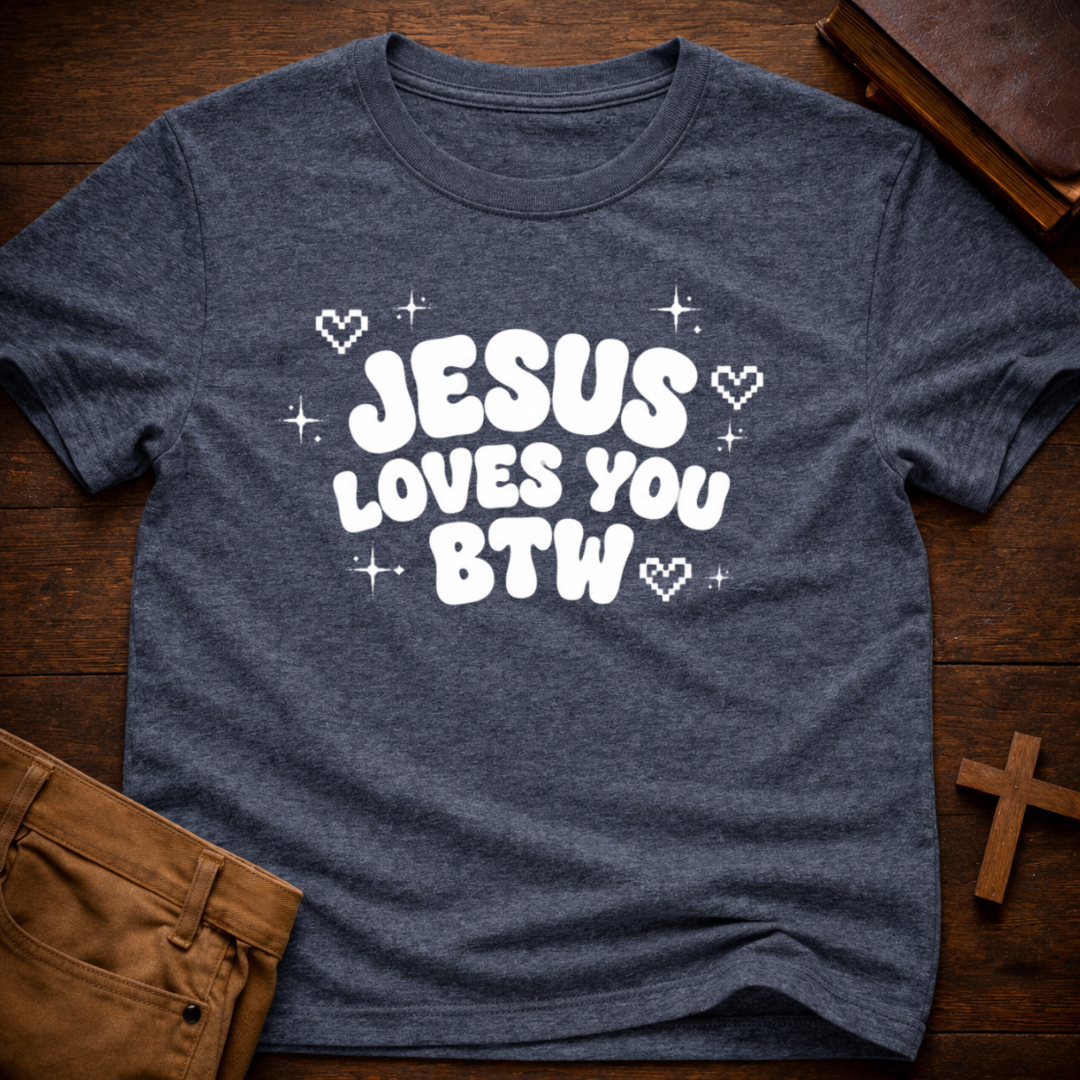 Jesus Loves You Btw T-Shirt