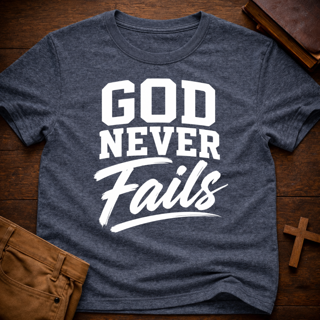 God Never Fails T-Shirt