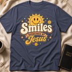 Smiles Sponsored By Jesus T-Shirt