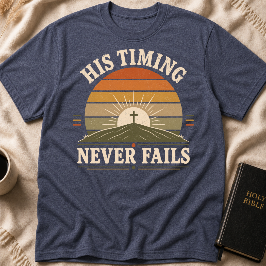 His Timing Never Fails T-Shirt
