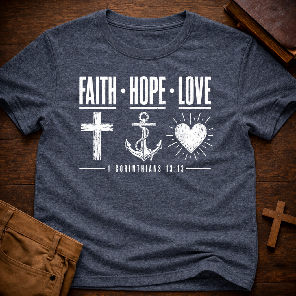 1 Corinthians 13:13 T-Shirt