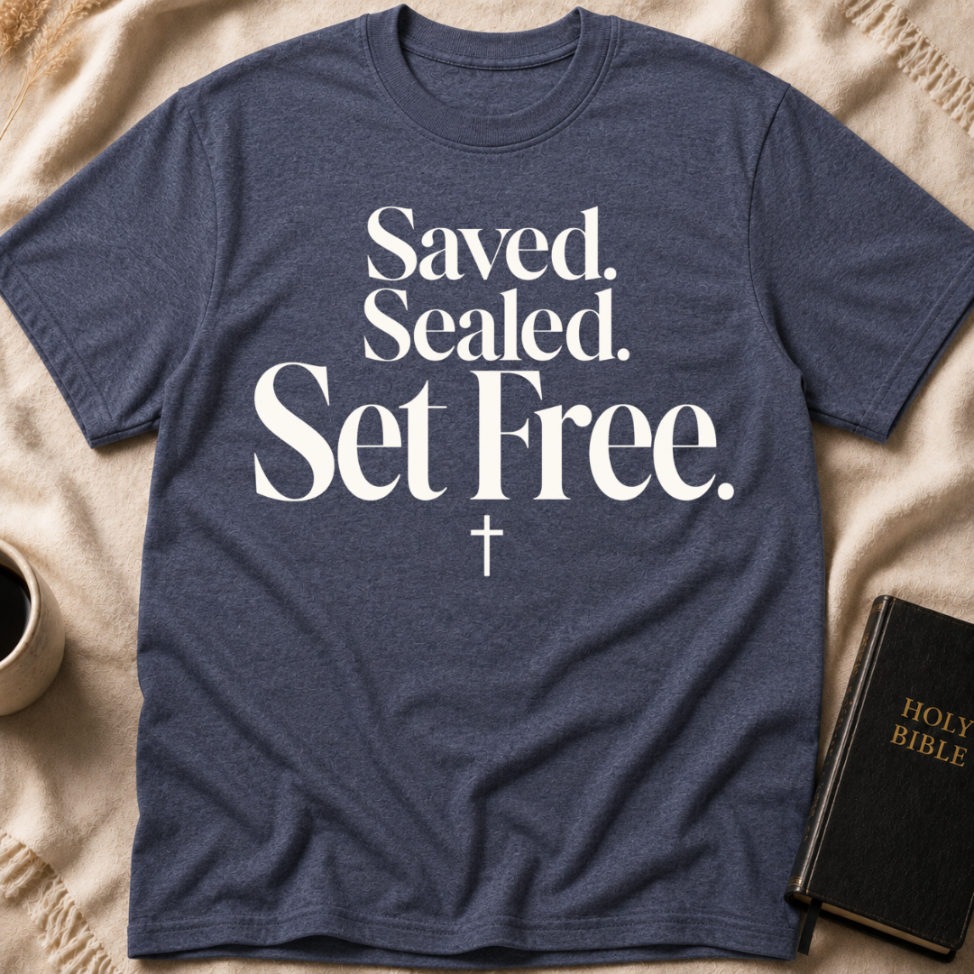 Saved. Sealed. Set Free T-Shirt