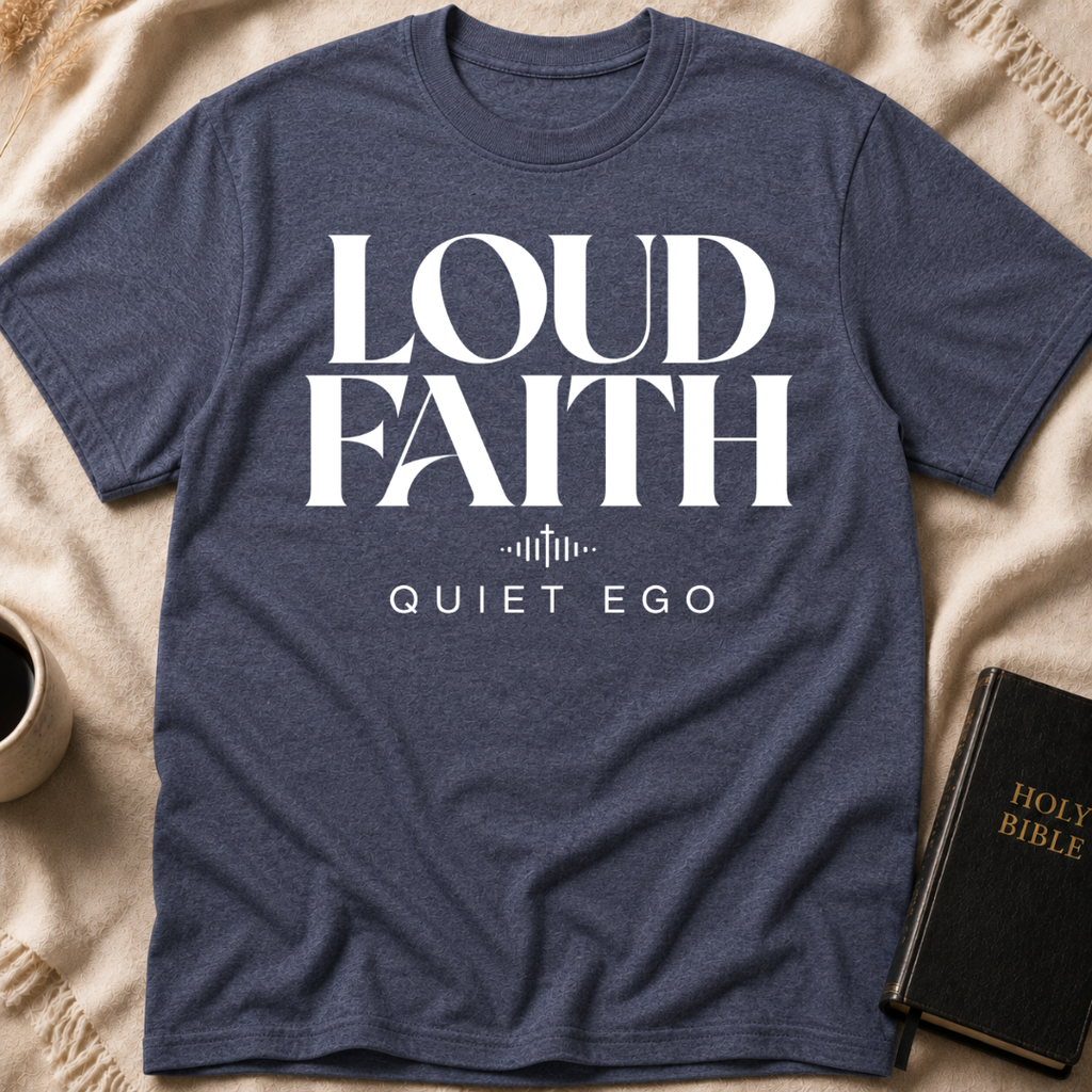 Loud faith, quiet ego T-Shirt