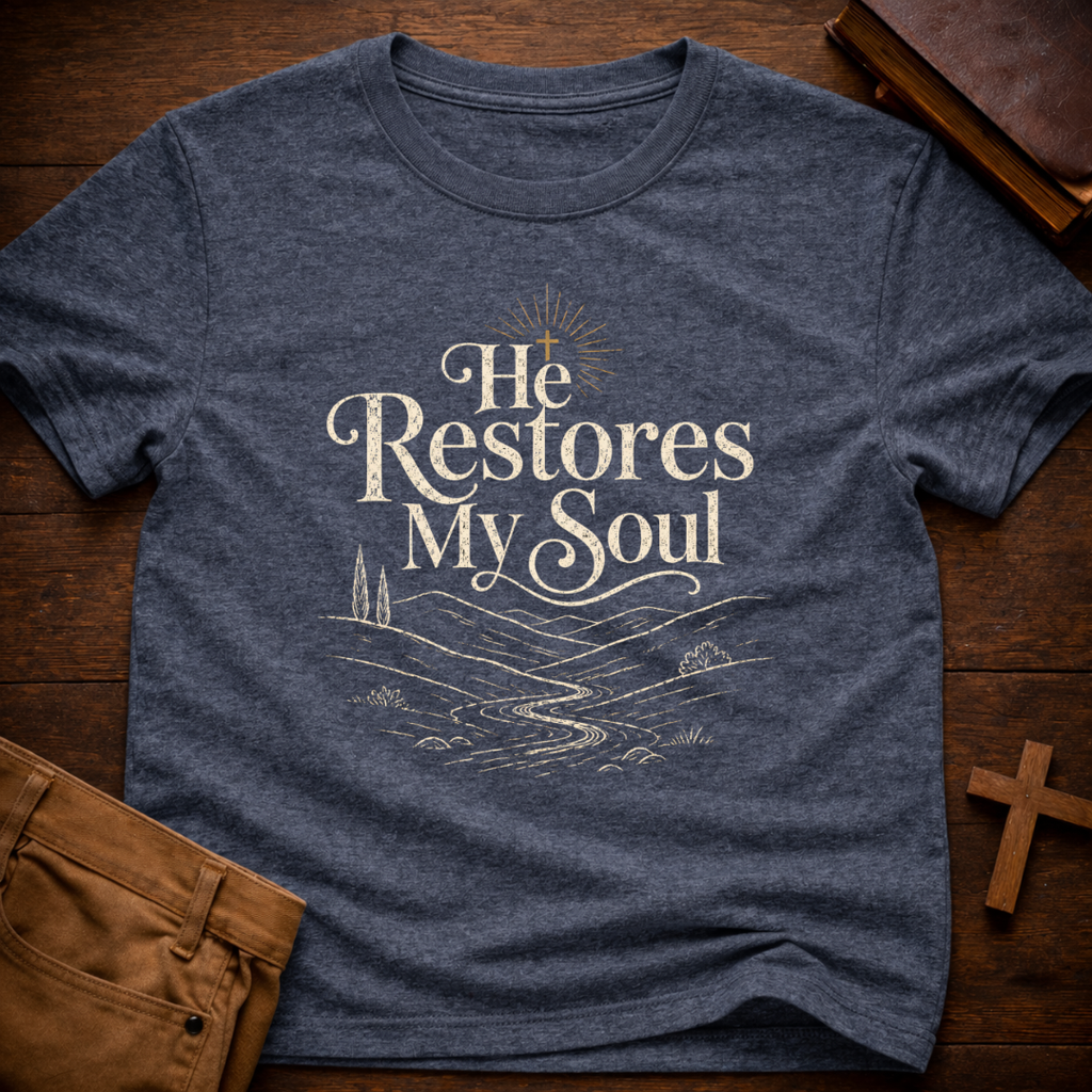 He Restores My Soul T-Shirt