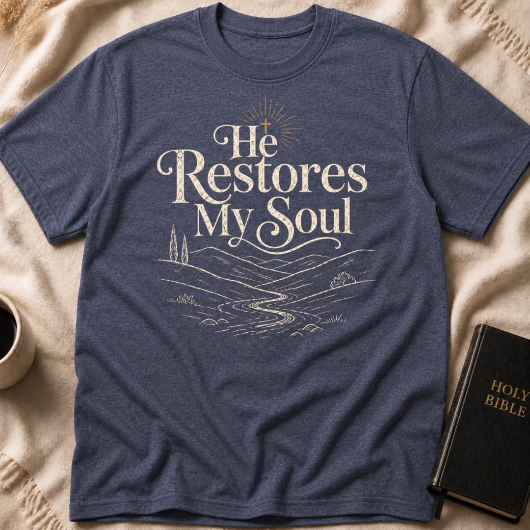 He Restores My Soul T-Shirt