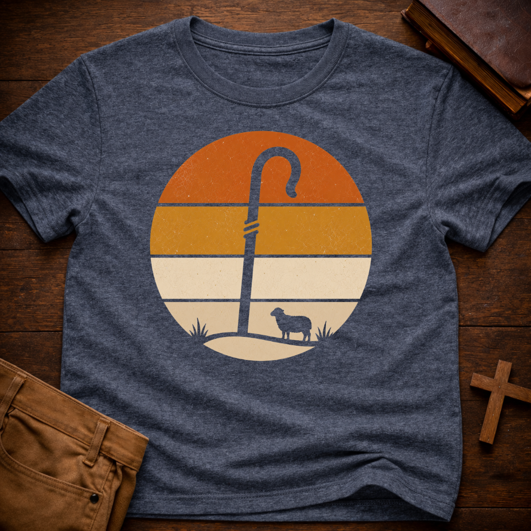 Shepherd Staff Sunset T-Shirt