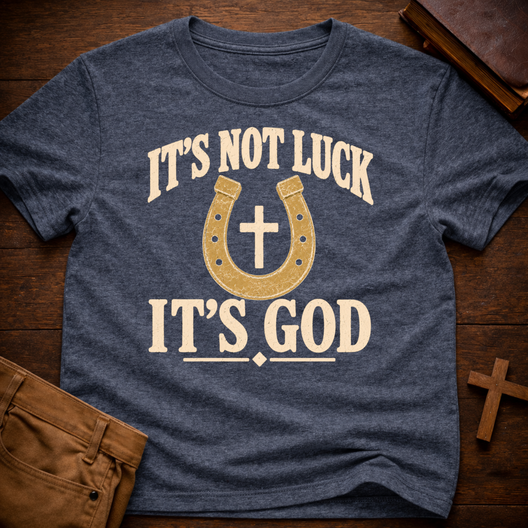 IT'S NOT LUCK IT'S GOD T-Shirt