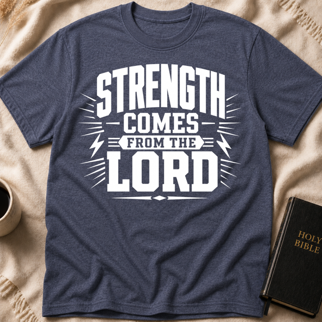 Strength Comes From The Lord T-Shirt