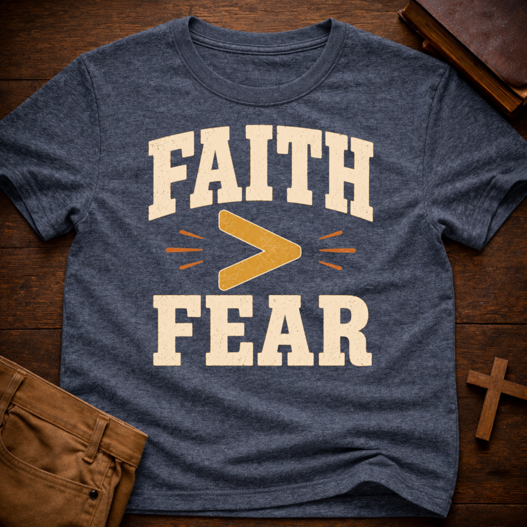 Faith > Fear T-Shirt