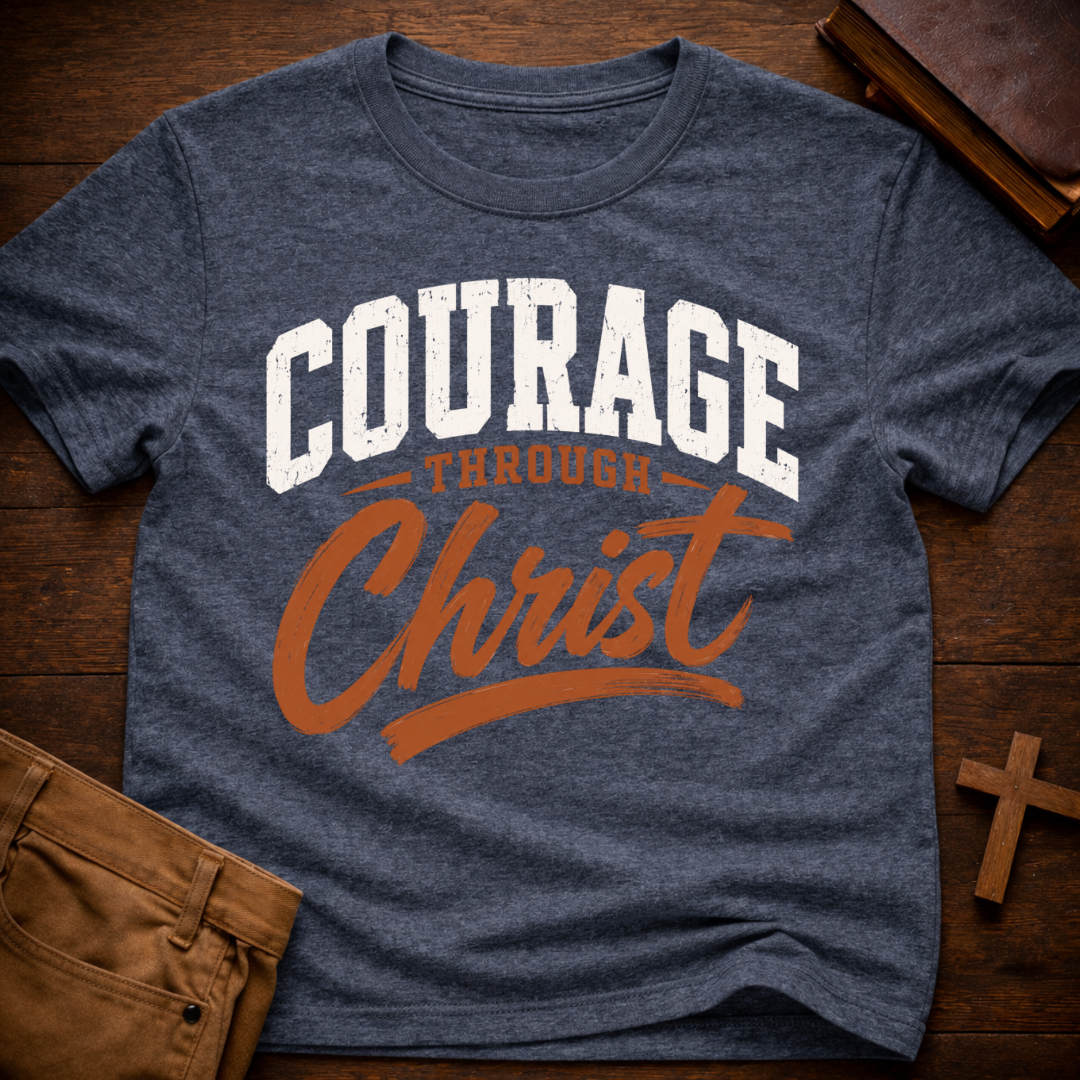 Courage Through Christ T-Shirt